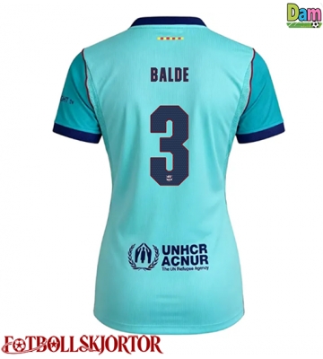 Barcelona Alejandro Balde #3 Tredjetröja Dam 2026-27 Kortärmad